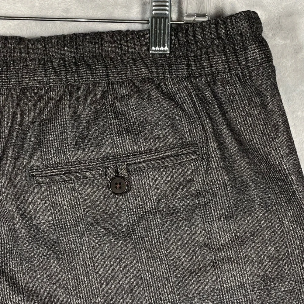 Banana Republic Vitale Barberis Canonico Wool Flannel 120s Pants Grey Tall L